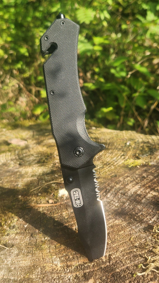 PAZUREK Bushcraft-Messer für Outdoor